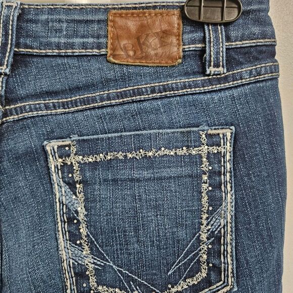 BKE Sabrina Low Rise Bootcut Jeans Women's 30x33.5 (31x31) Stretch Western Boho - Picture 11 of 11